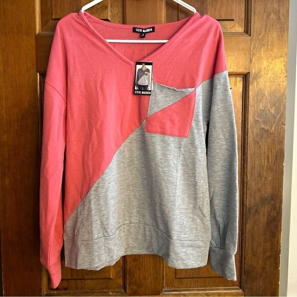 Steve Madden Tops - Steve Madden Soft Sweatshirt Size Small Tea Rose New